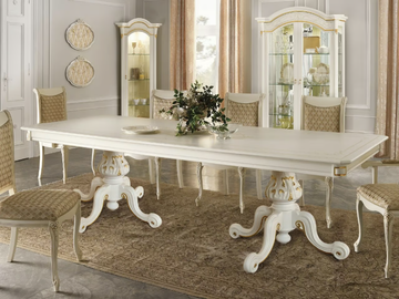 DIAMANTE - Rectangular wooden dining table by CASA +39 - view 3
